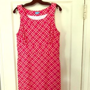 J. McLaughlin sleeveless dress. Catalina cloth.
